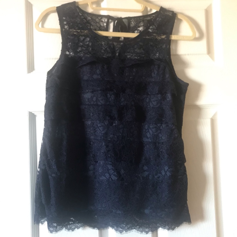 Lacy, Navy Shell